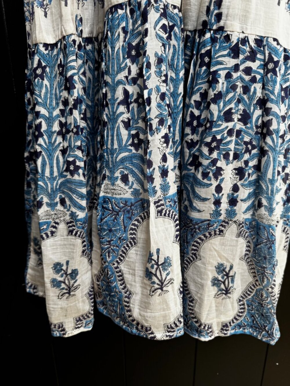 Bell by Alicia Bell Annabelle Maxi Dress -  Medium - Silk & Cotton - Like New - Picture 11 of 16